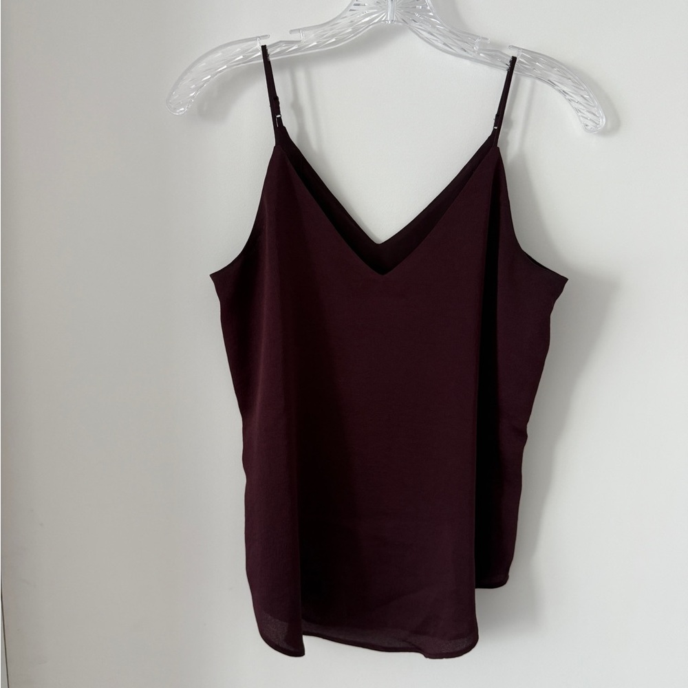 Express Deep Burgundy Camisole Top